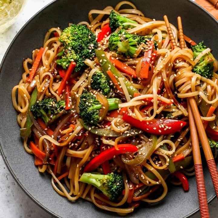 45a. Vegetable Lo Mein
