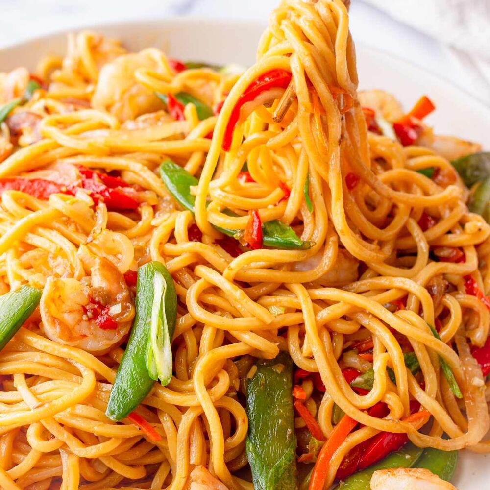 46. Shrimp Lo Mein